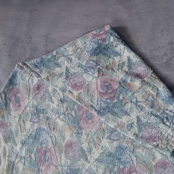 Vintage FLORAL PRINT Crewneck Sweater UNISEX - Picture 3 of 6